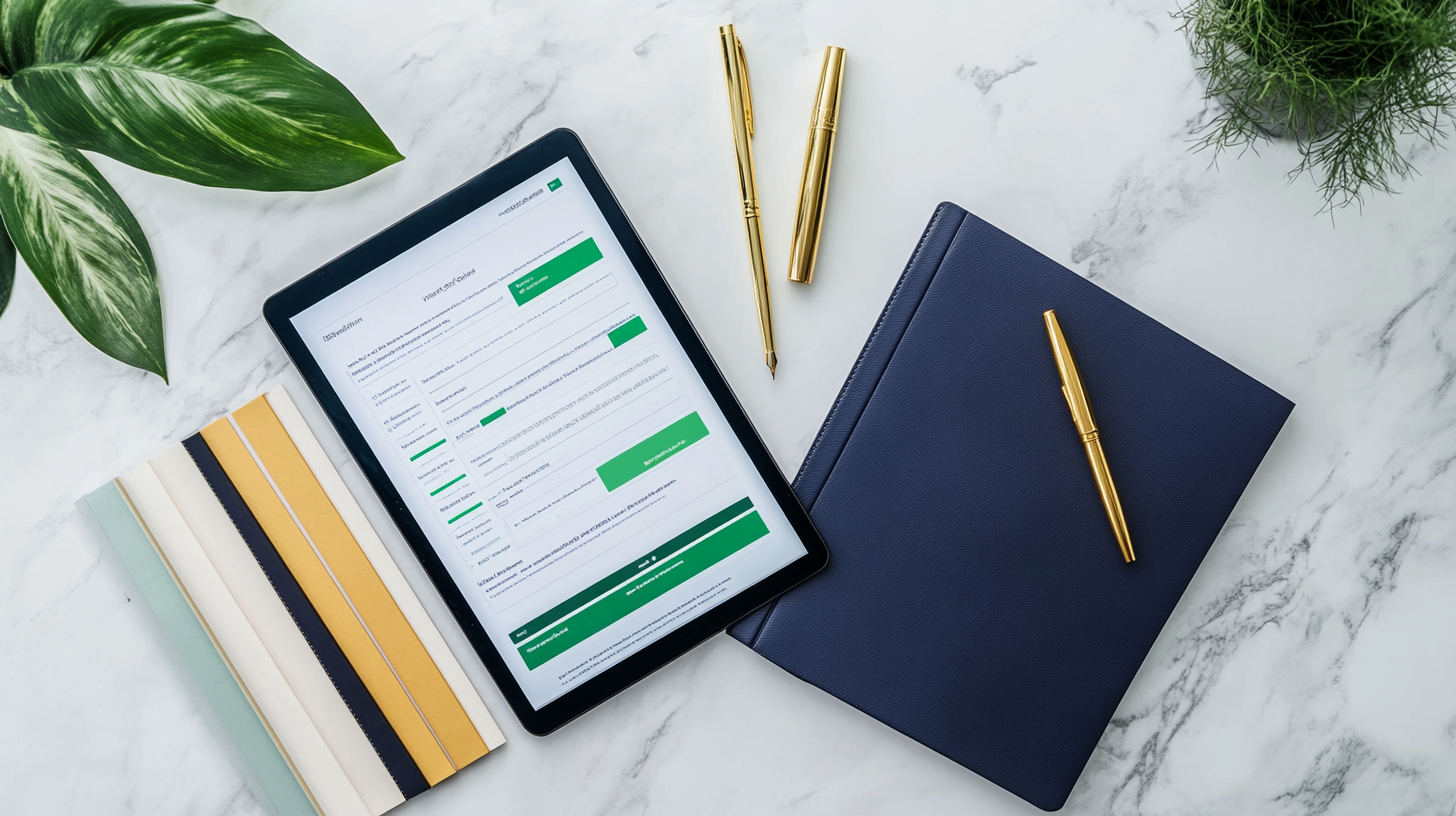 Transaction compliance checklist being reviewed